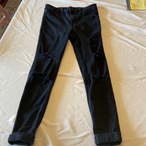 Hollister 3R high rise crop Jean legging